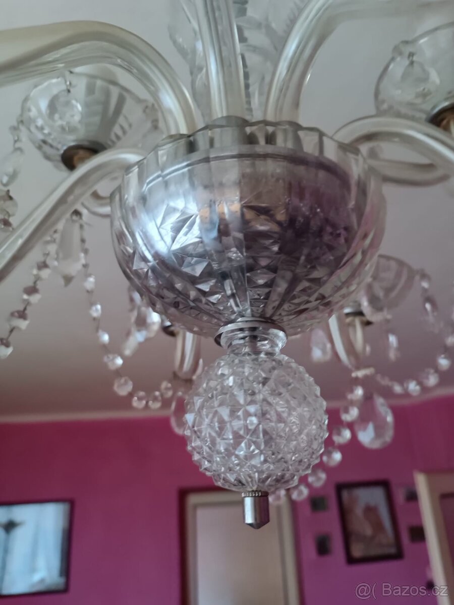 Křišťálový lustr 9 ramenný - 6
