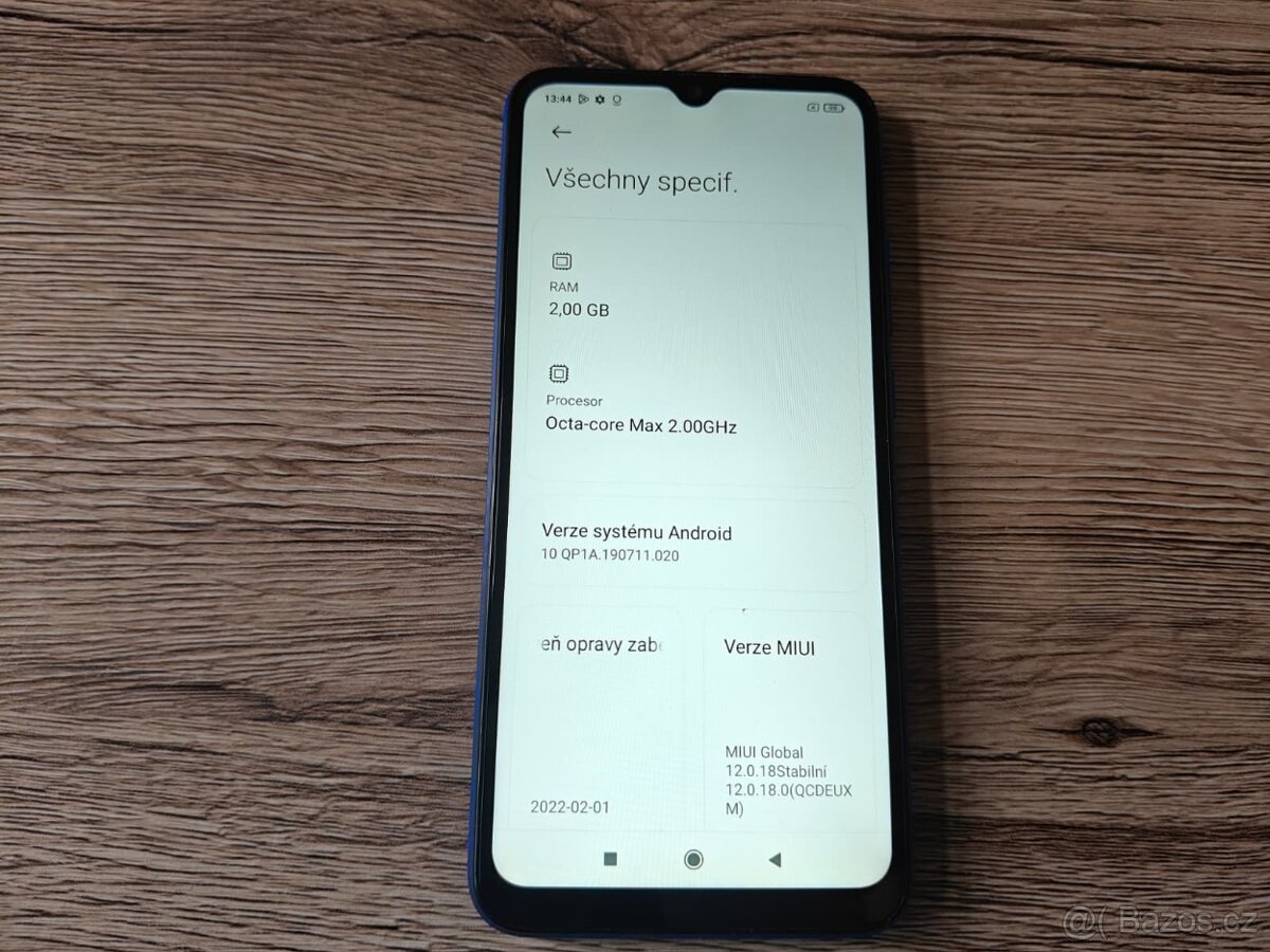 Xiaomi Redmi 9AT modrá- 6.53\"IPS/ 32GB/2,5GB/ Octa core - 6