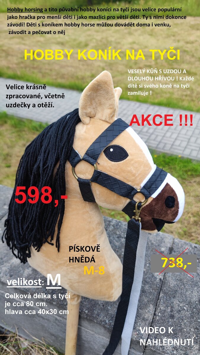 HOBBY HORSE - velikost M - 6