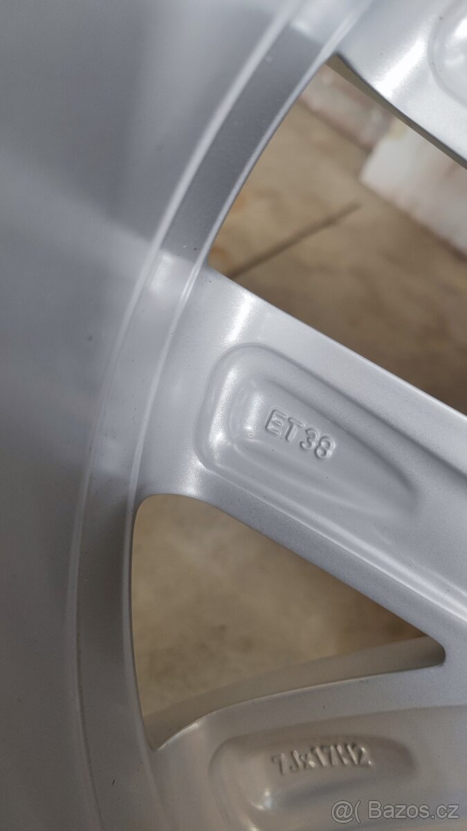 Alu kola 5x112 R17 original VW - 6