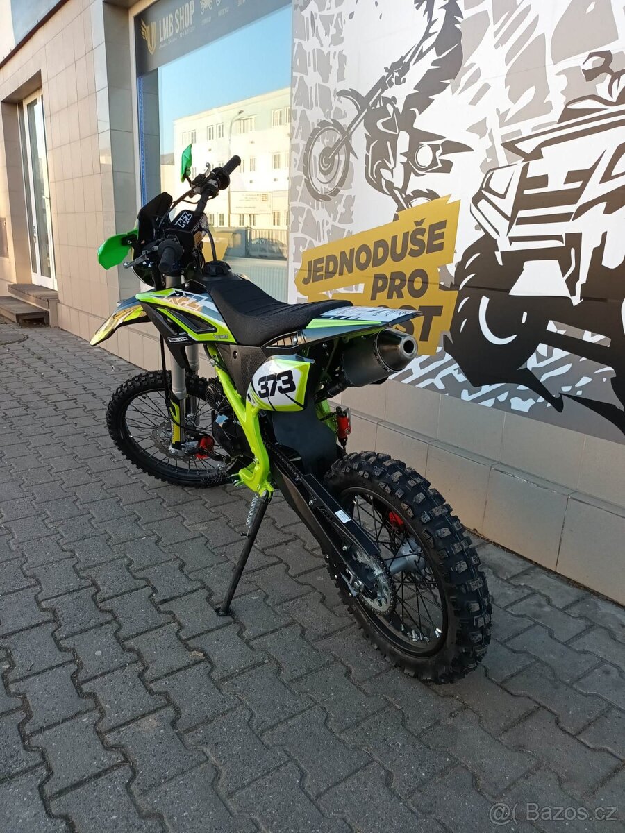 Pitbike Thunder 140cc 19x16 E-start zelená - 6
