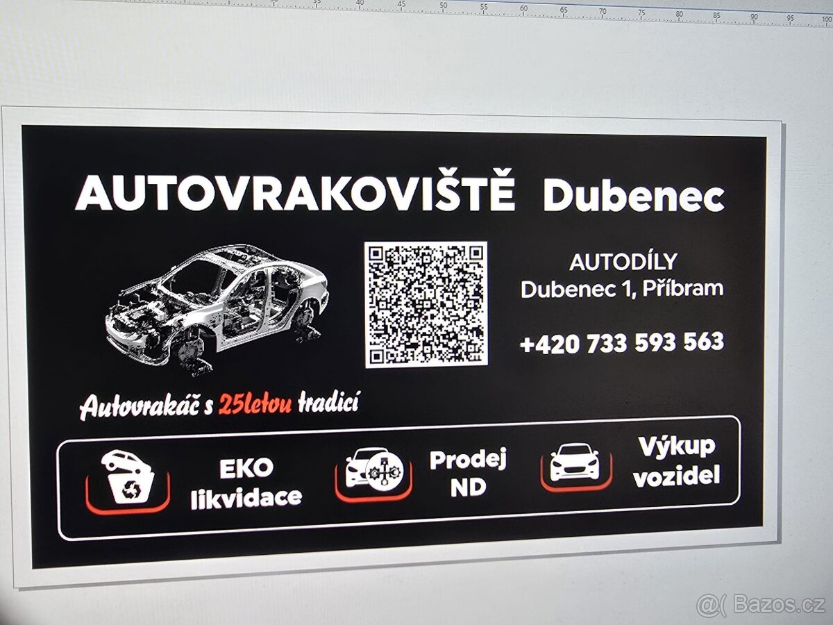 VW Caddy 4 2.0TDi 75.KW r.v. 2017 motor DFS - díly - 6