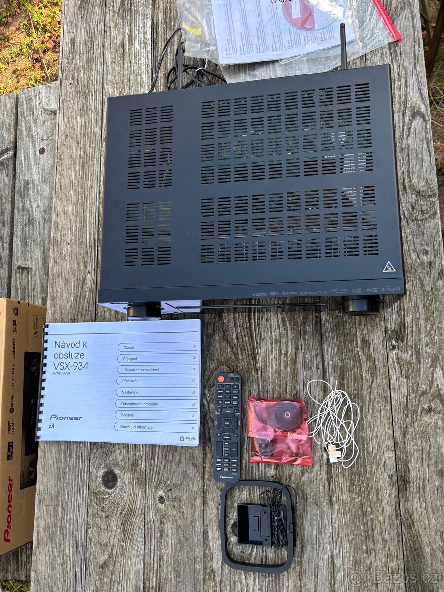 Pioneer VSX-934 AV Receiver – 7.2 kanálový zesilovač - 6