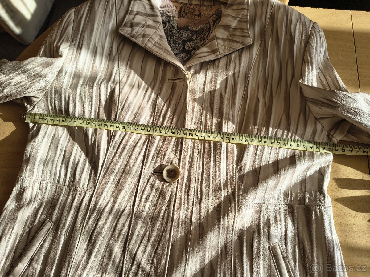 Dámský kožený kabát - 6