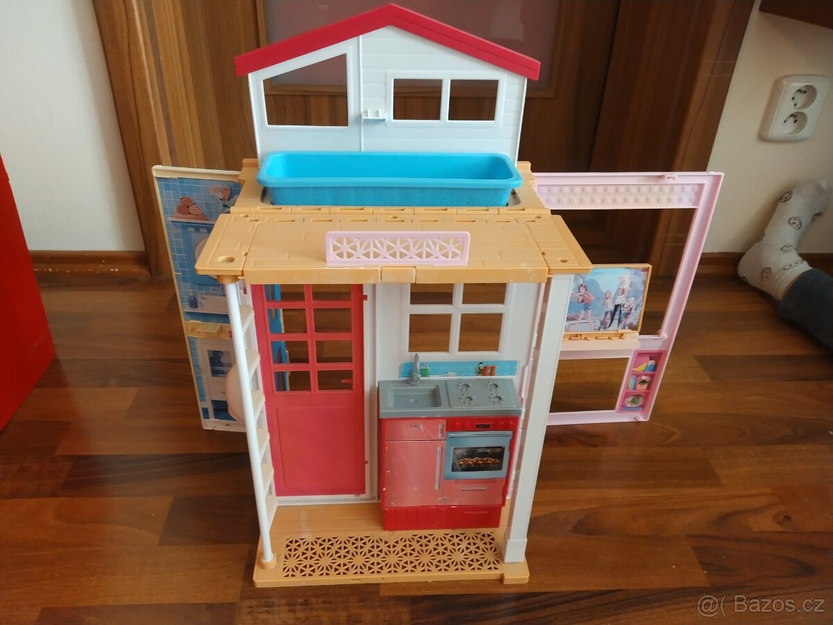Dům pro Barbie +auto - 6