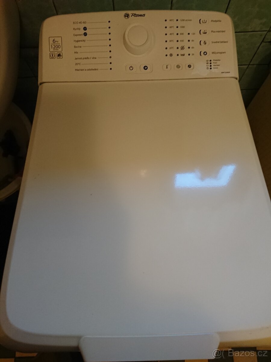 Pračka Romo RWT 2260 A v ZÁRUCE. - 6