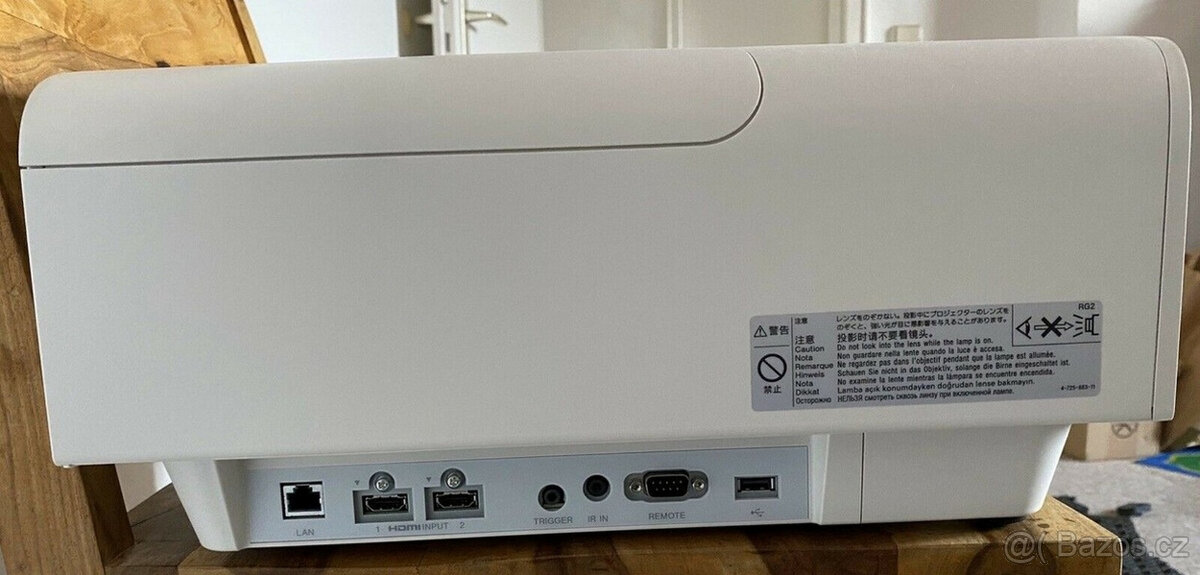 Sony VPL-VW270ES bílý - SXRD, 4K projektor pro domácí kino - 6
