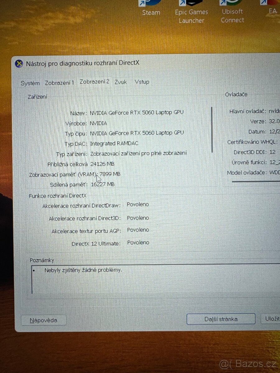 Herní notebook Acer Nitro ZÁRUKA - 6