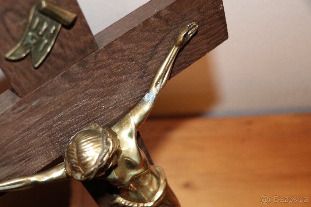 Krucifix – Kříž Kristus domácí oltář soška socha (225N) - 6