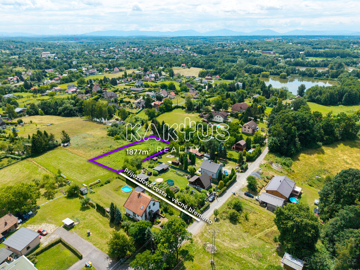 Prodej stavebního pozemku 1877m², ulice Akátová, Poruba u Or - 6