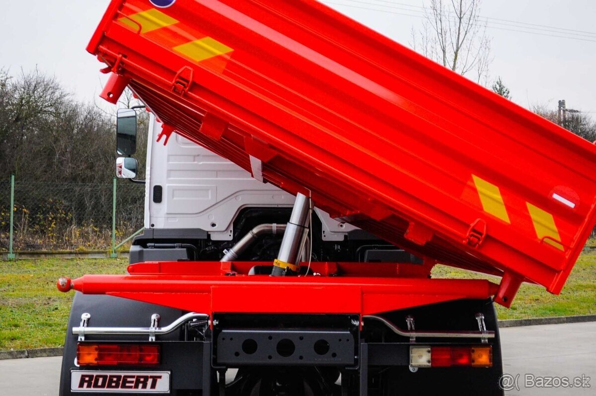 MERCEDES BENZ AXOR 1824 TŘÍSTRANNÝ SKLÁPĚČ - VYKLÁPĚČ EU-4 - 6