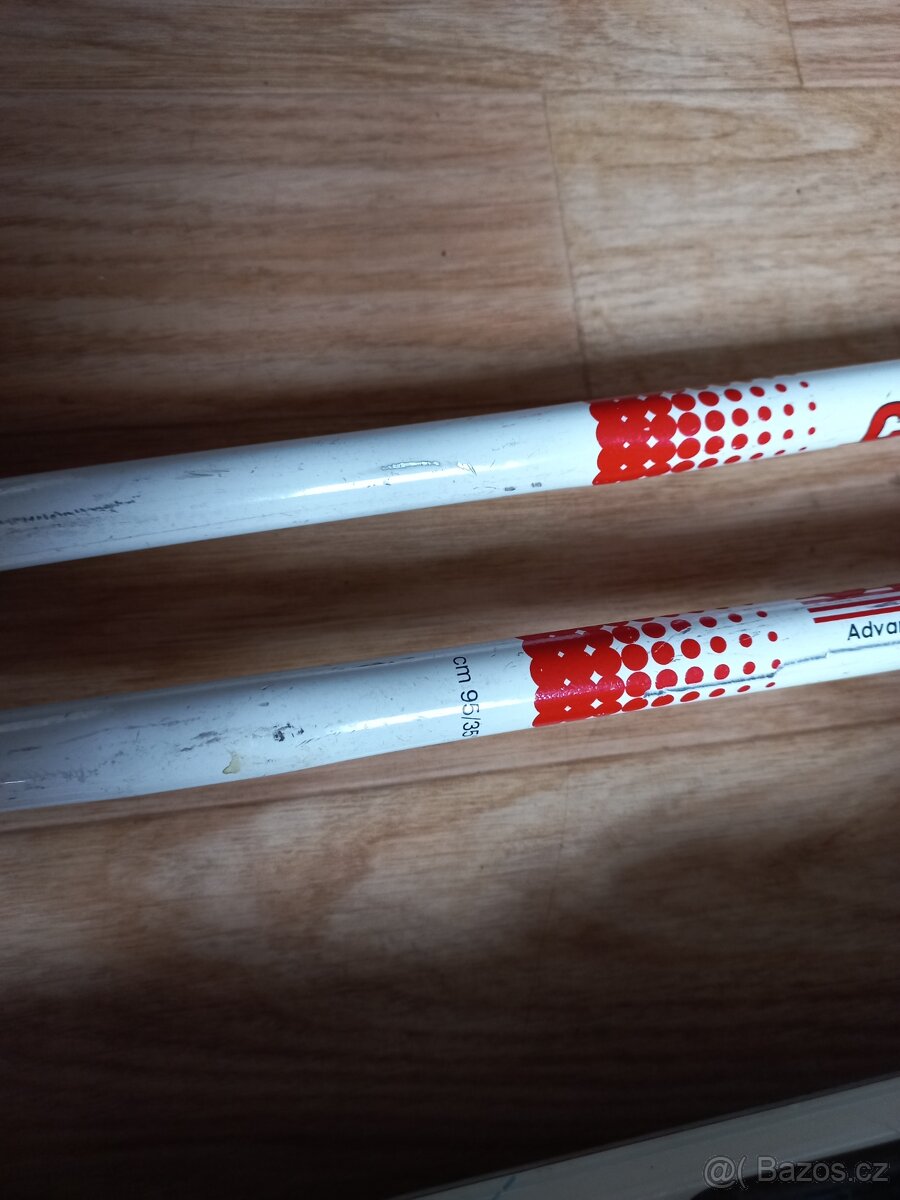 Lyže a hůlky, vel 130 - 6