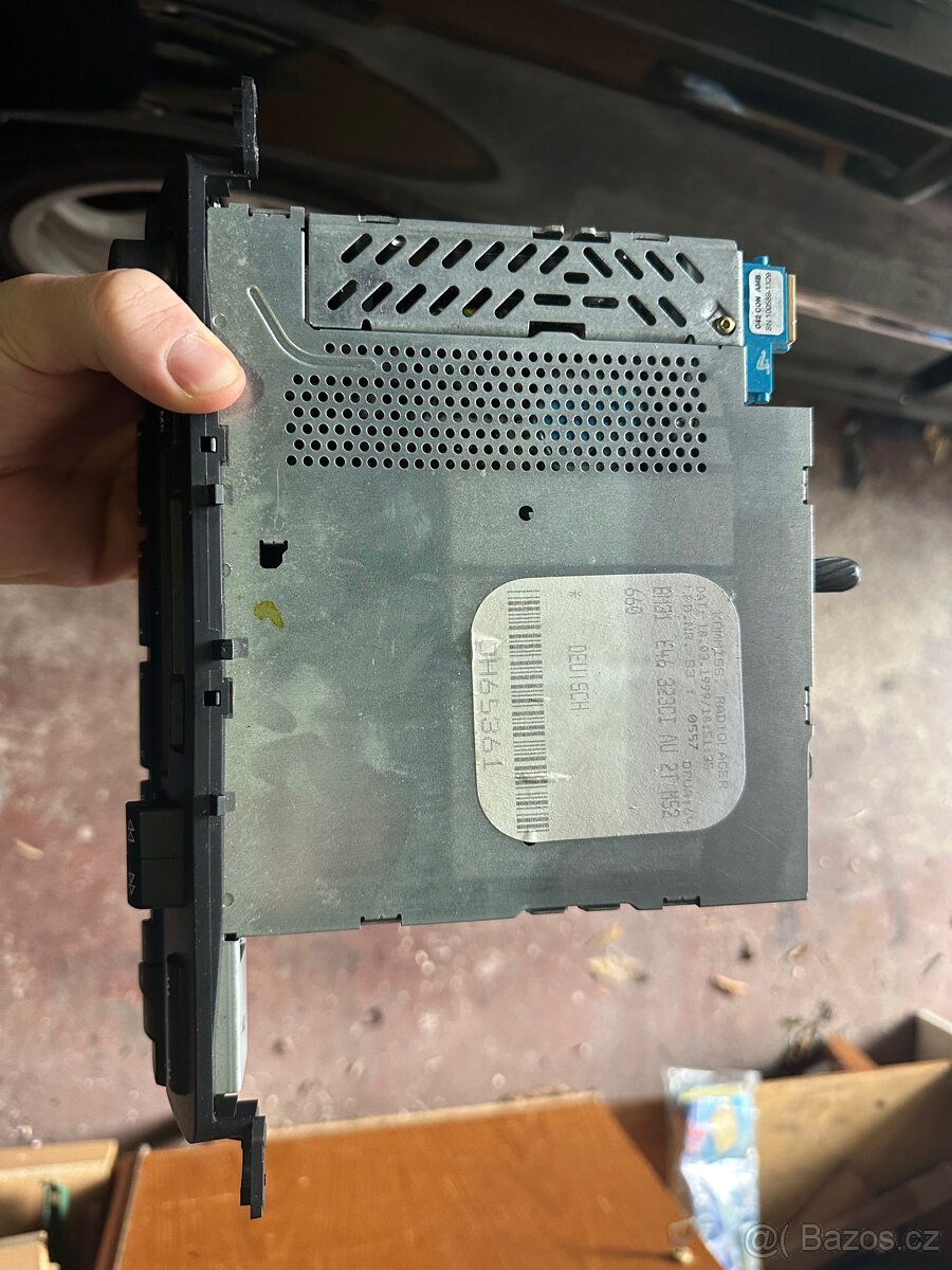 Originální rádio BMW E46 Reverse + kastlík - 6