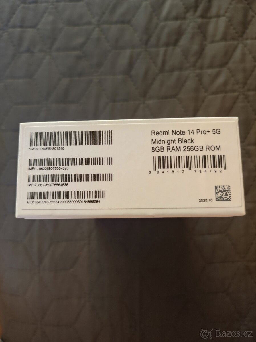 Xiaomi Redmi Note 14 Pro+5G 8GB/256GB - 6