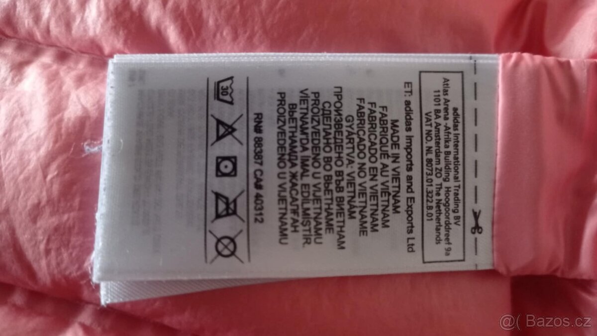 Lehká dámská péřová bunda Adidas, M - 6