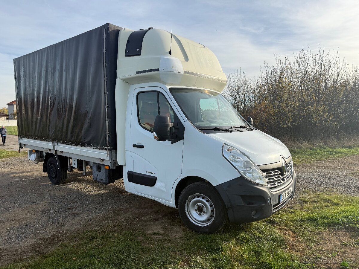 Renault Master, 8 palet, valník s plachtou - 6