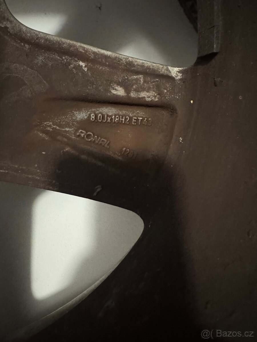 Prodám alu kola Audi R18 - 6