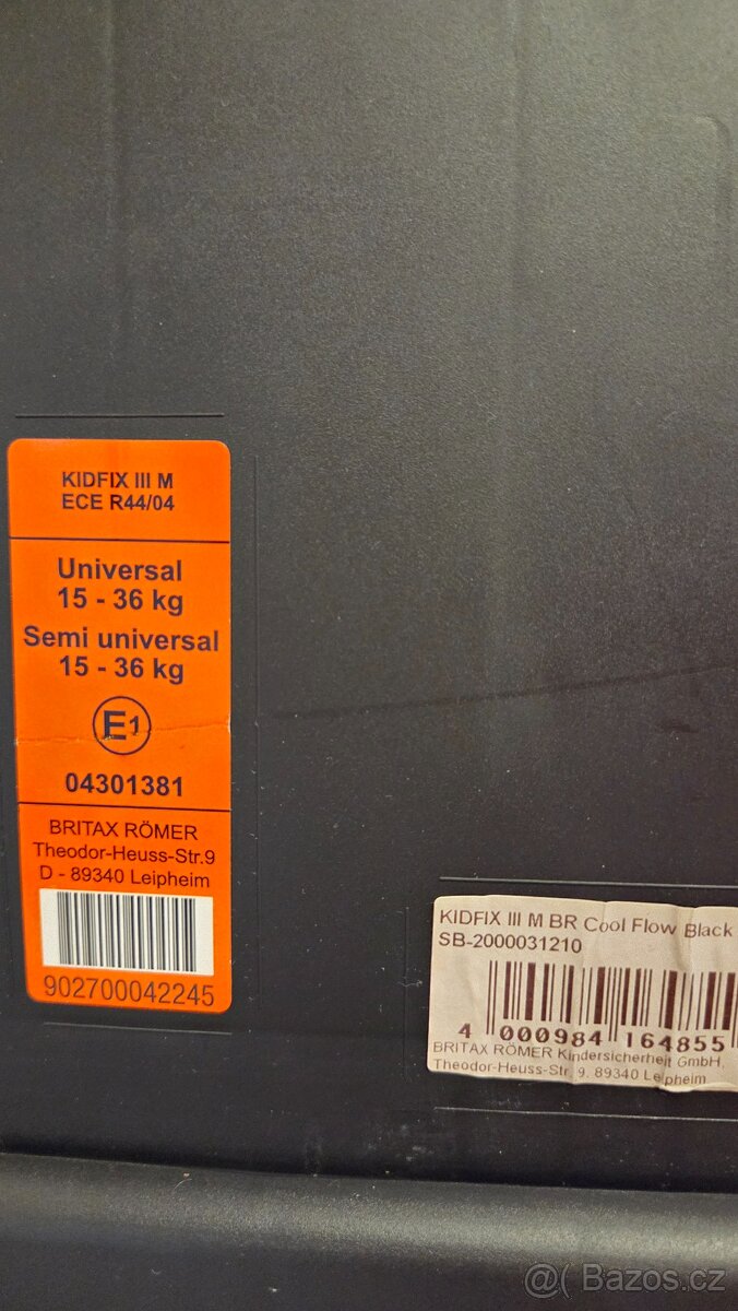 Britax Römer Autosedačka Kidfix III M - 6