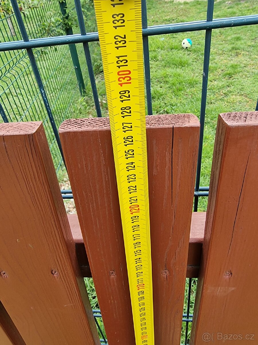 Velká brána, malá branka, plotové dílce - 6