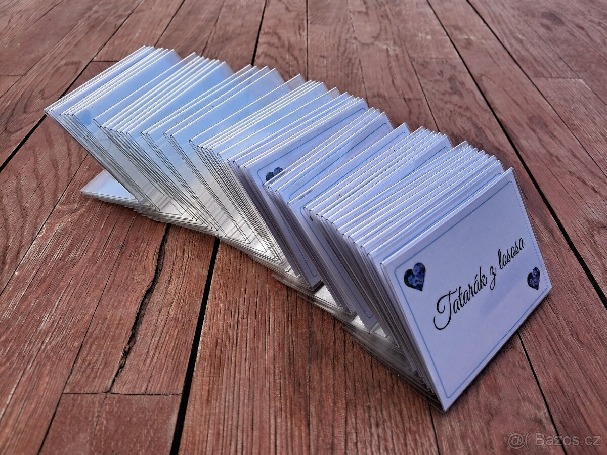 Svatební výzdoba a doplňky v modré a přírodní - 6