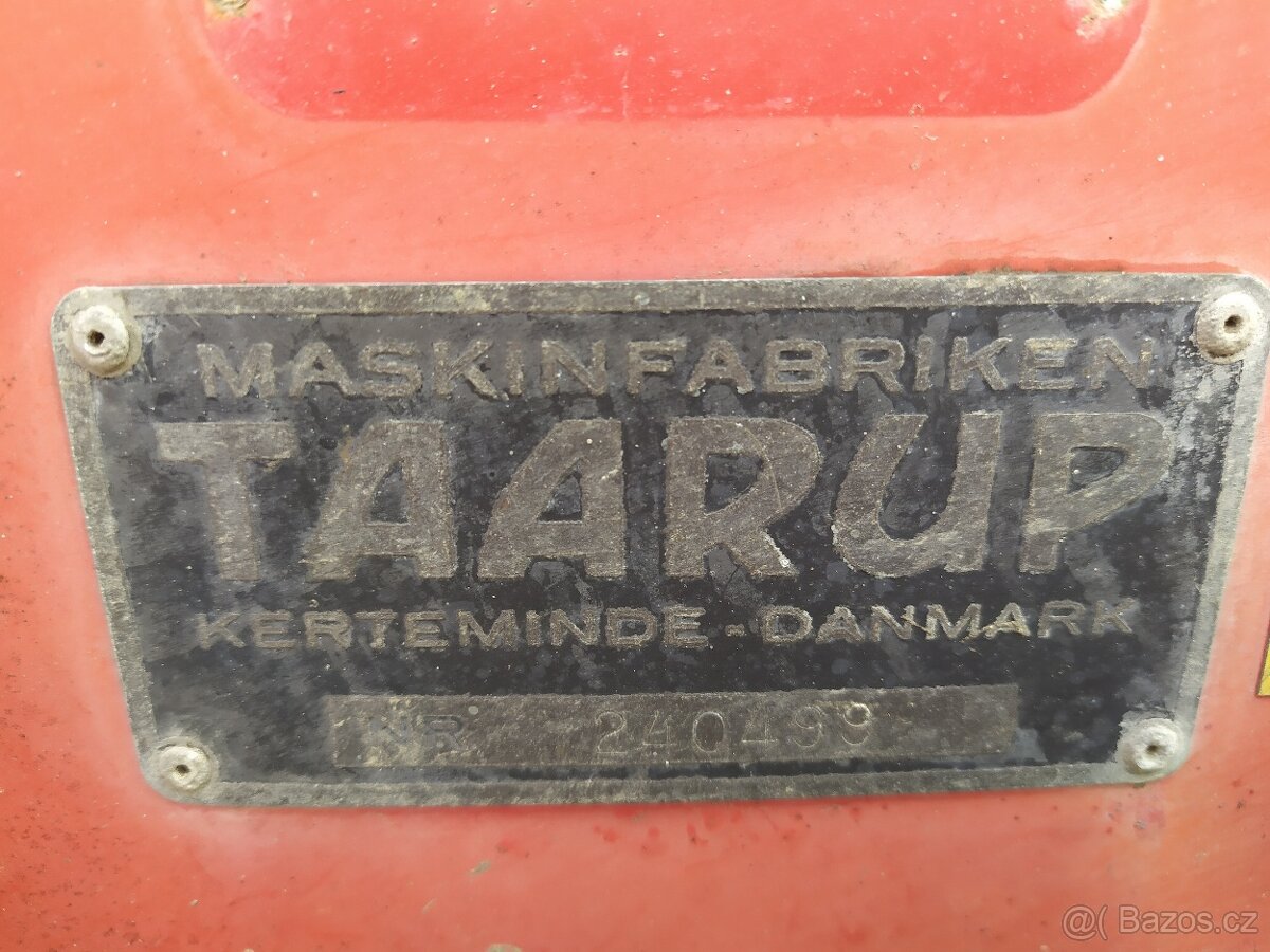 Traktorový mulčovač Taarup, dánský, záběr 1,5 m, kardan - 6