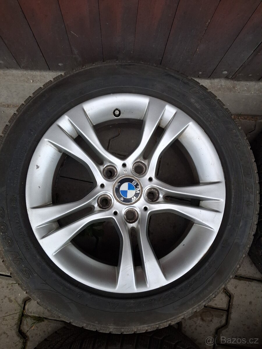 BMW kola R16 5x120 + zimní pneu - 6