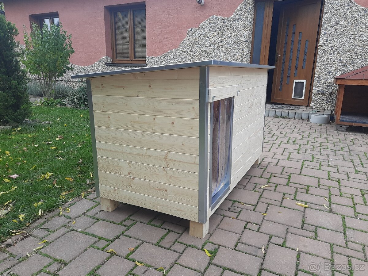 Psí bouda Masiv (žádné OSB desky), 6 velikostí - 6