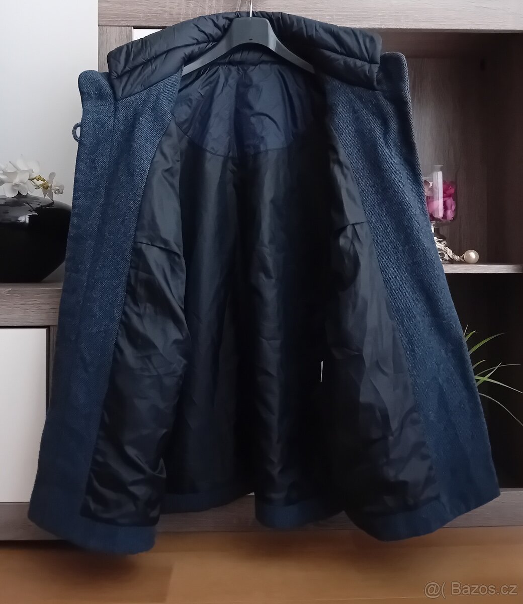 Wega dámský kabát vel. L/XL vlněná směs - 6