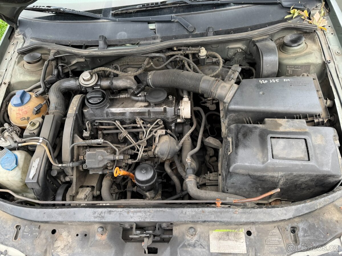 Škoda Octavia 1,9TDI 66KW, zimní pneu, servisovaná - 6