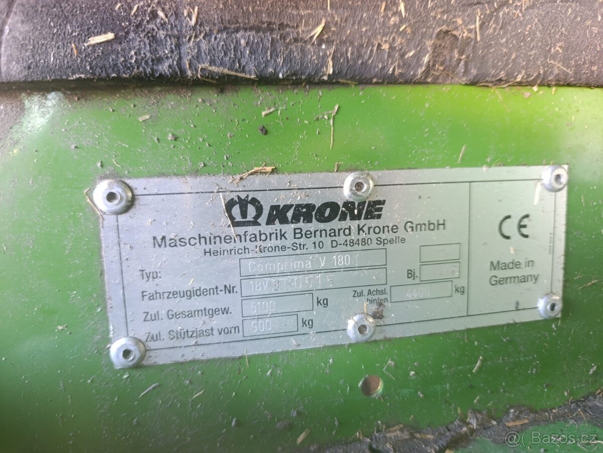 Lis Krone Comprima V 180 XC . 2018rok - 6