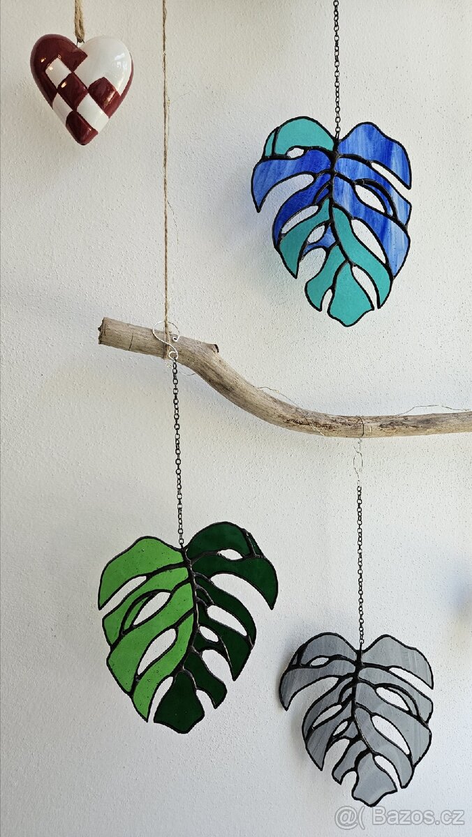 Vitrážový List Monstera - 6