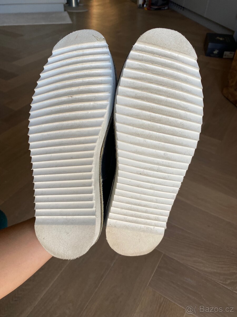 Kožené polobotky Vasky - 6