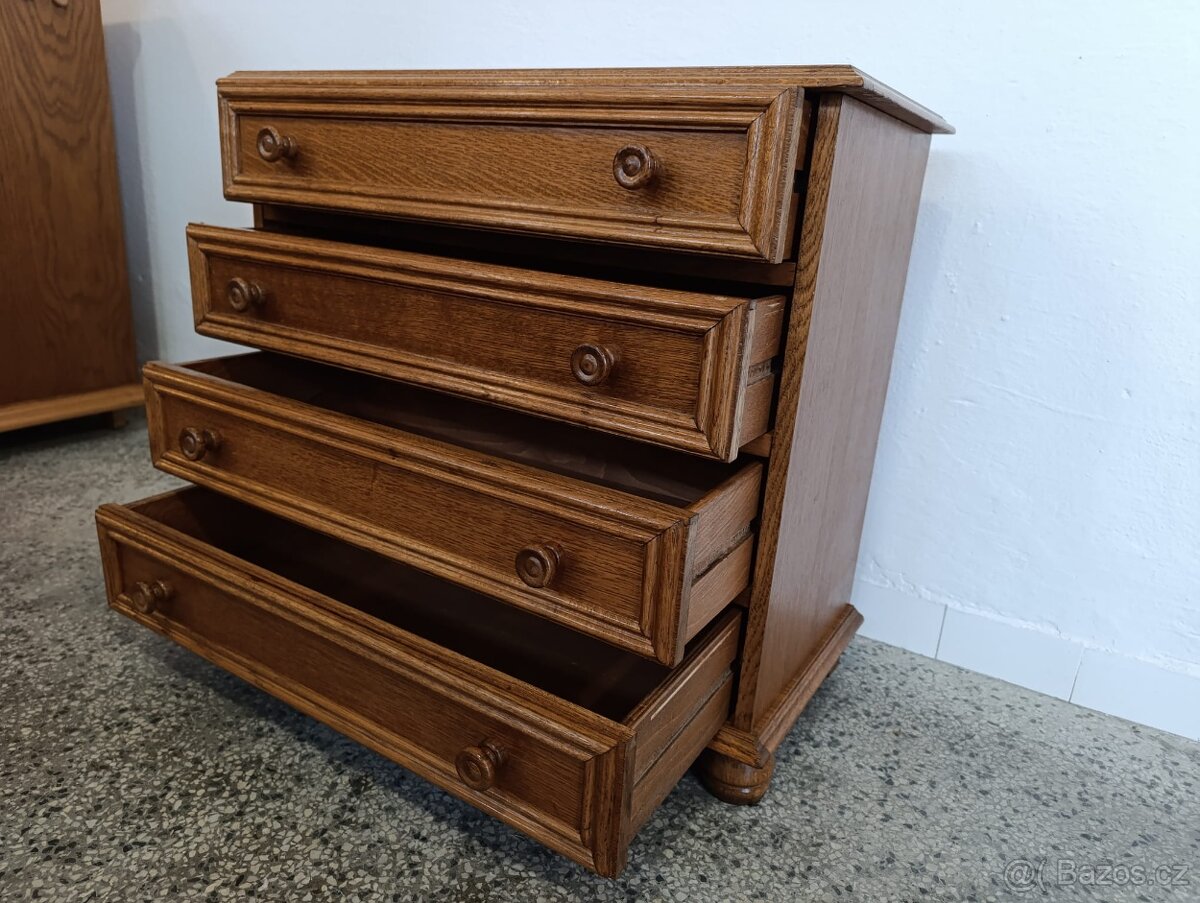 Rustikální komoda, masív, Nábytek s příběhem - 6