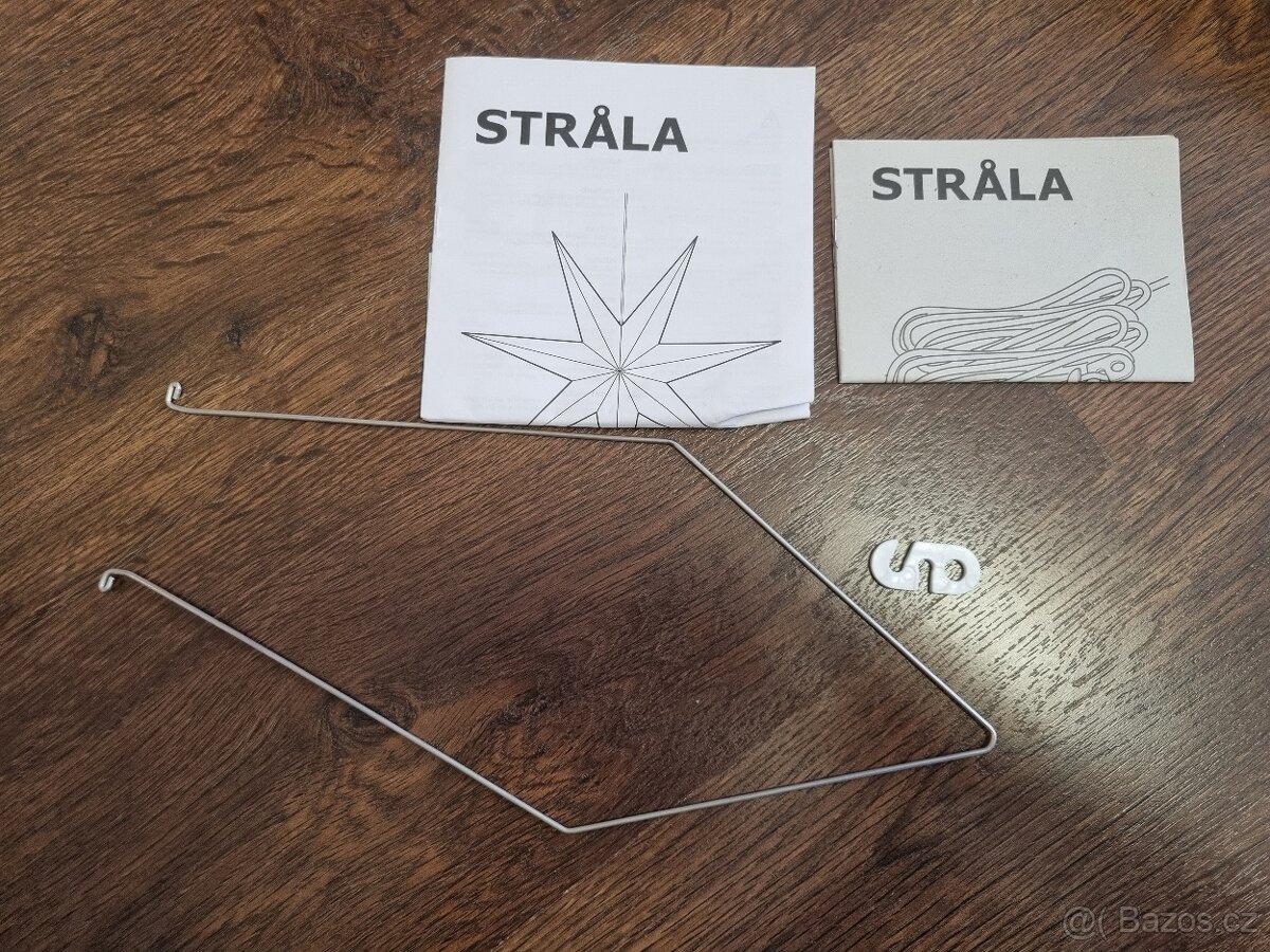Vánoční hvězda IKEA STRALA, včetně LED žárovky - 6