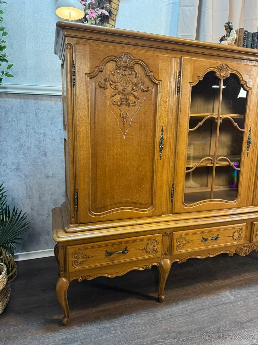 Starožitná komoda / vitrína (139017) - 6