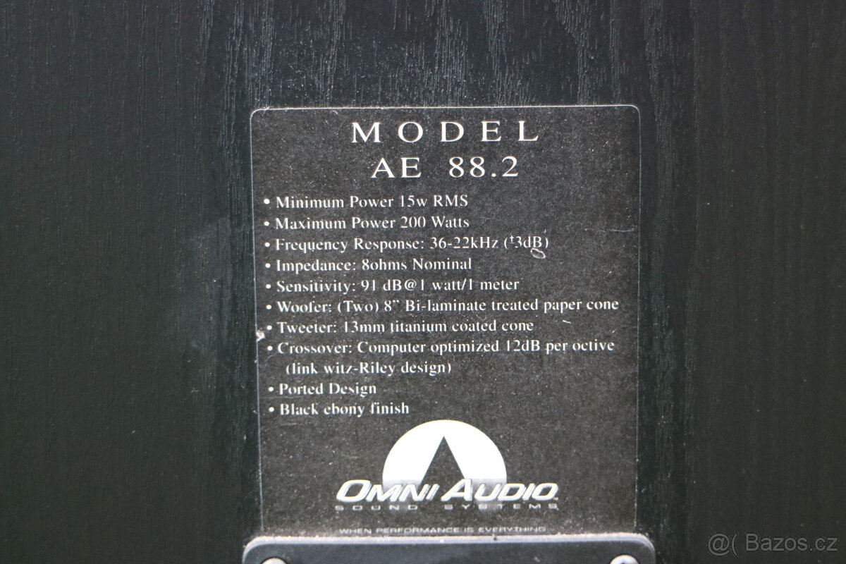 Sloupy OMNI AUDIO AE 88.2 - 6