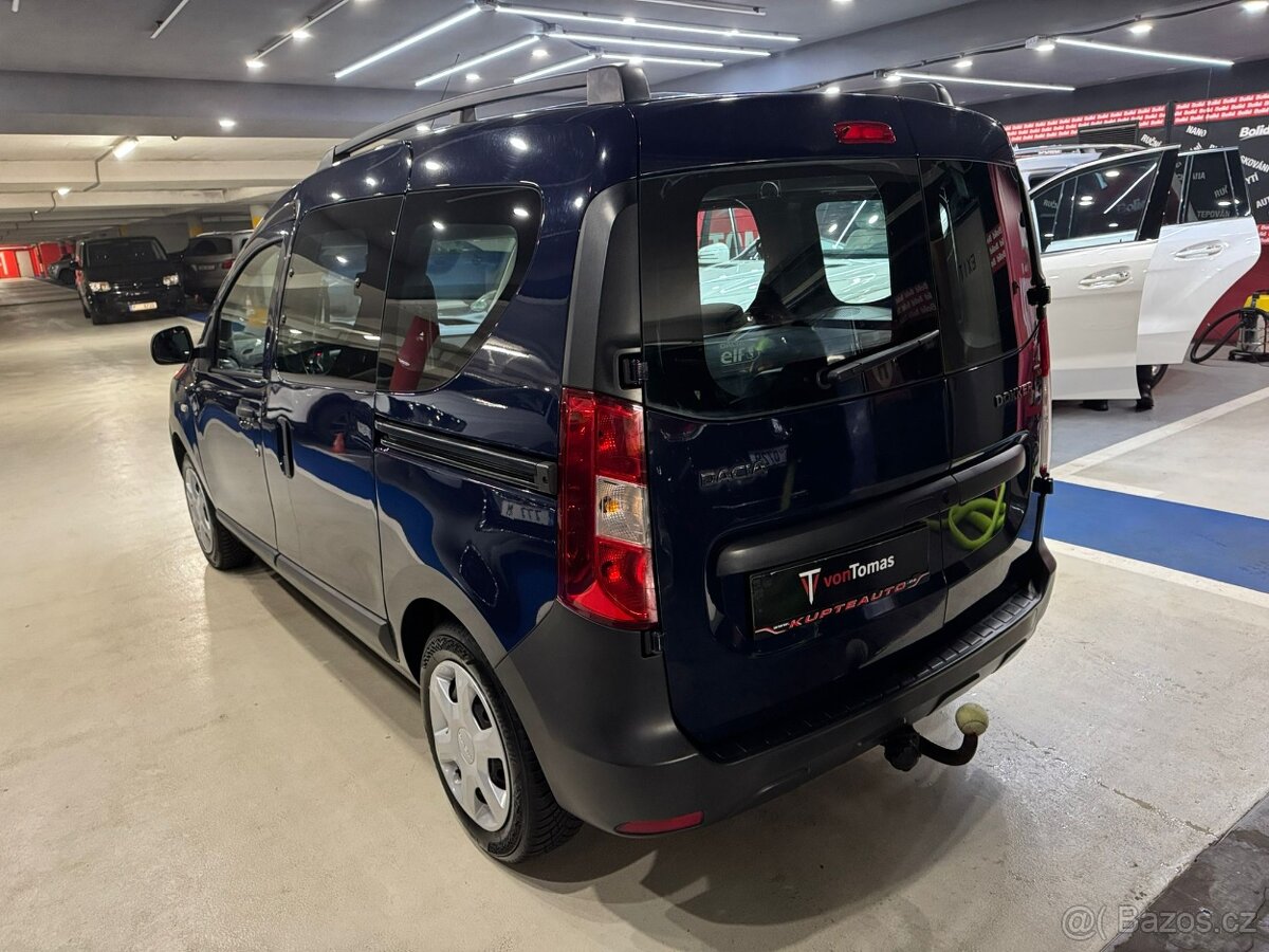 DACIA Dokker LPG 1.6SCe 75kW, 5 MÍST 2017 , PLNÝ SERVIS - 6