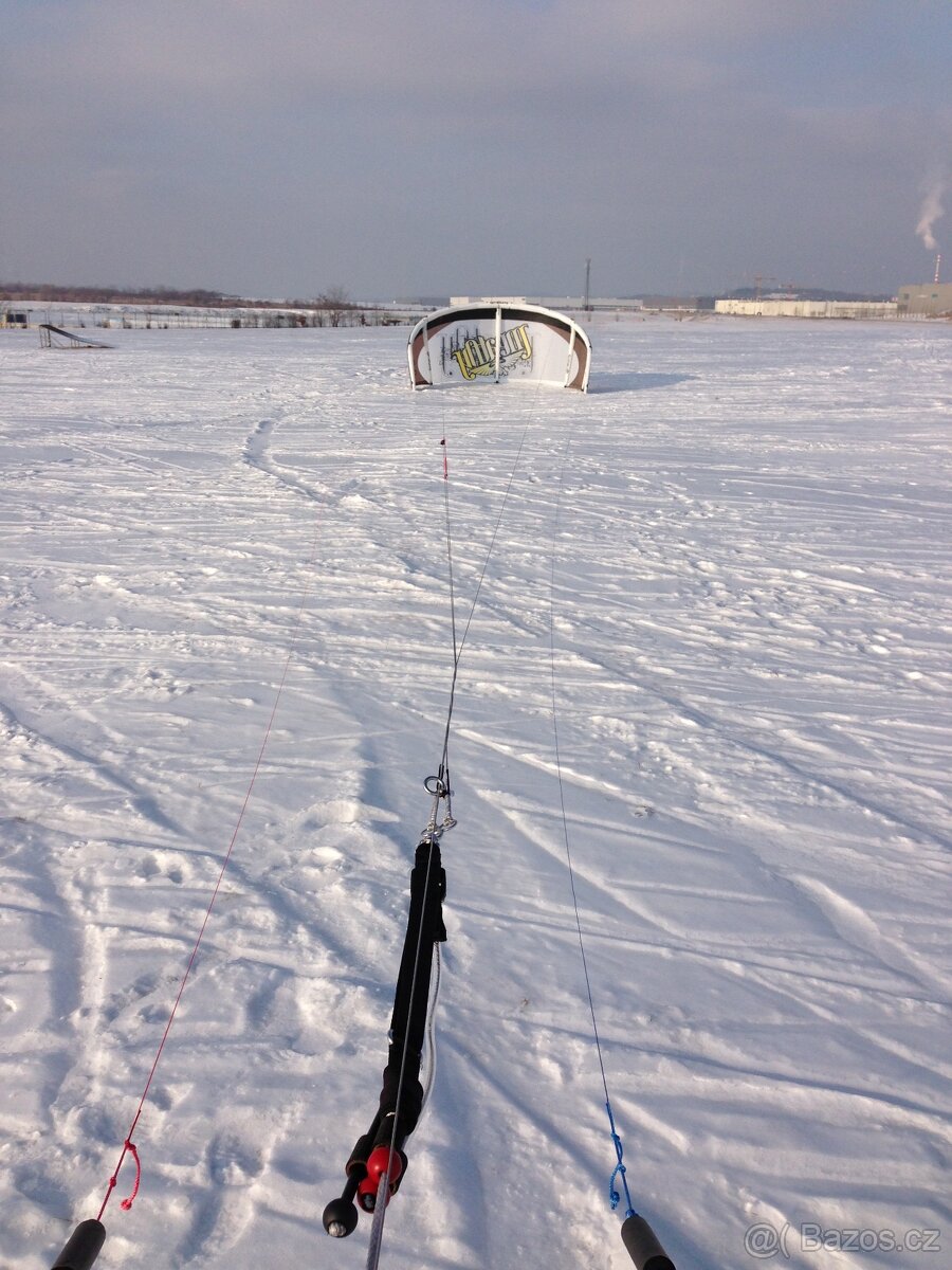 Kite MeatFly 9 + bar + pump, 1x použité - 6