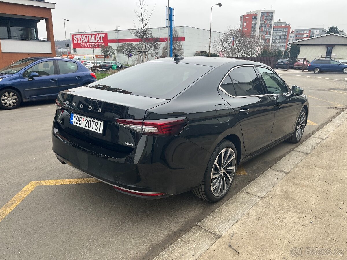 ŠKODA SUPERB 4 - ODPOČET DPH - 2.0 TSI 195 KW 4X4 - 6