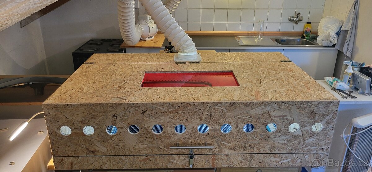 Laser Neje 3 Max s kompletním vybavením a boxem - 6