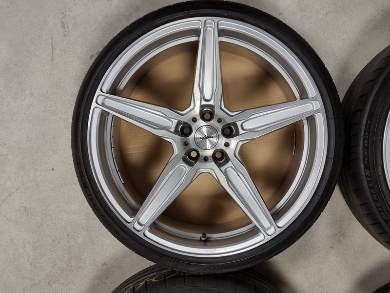 kovaná alu OXIGIN Oxflow 9 a 10,5x21" 5x112 s pneu - 6