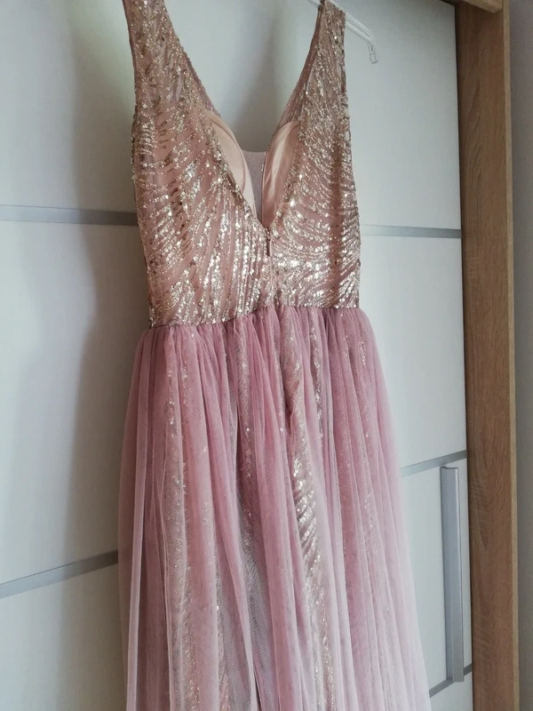 plesové šaty M - 6