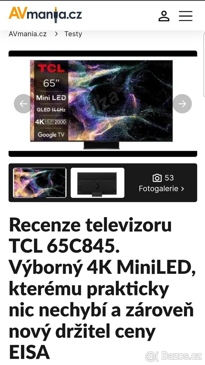 TCL 65C845 - 6