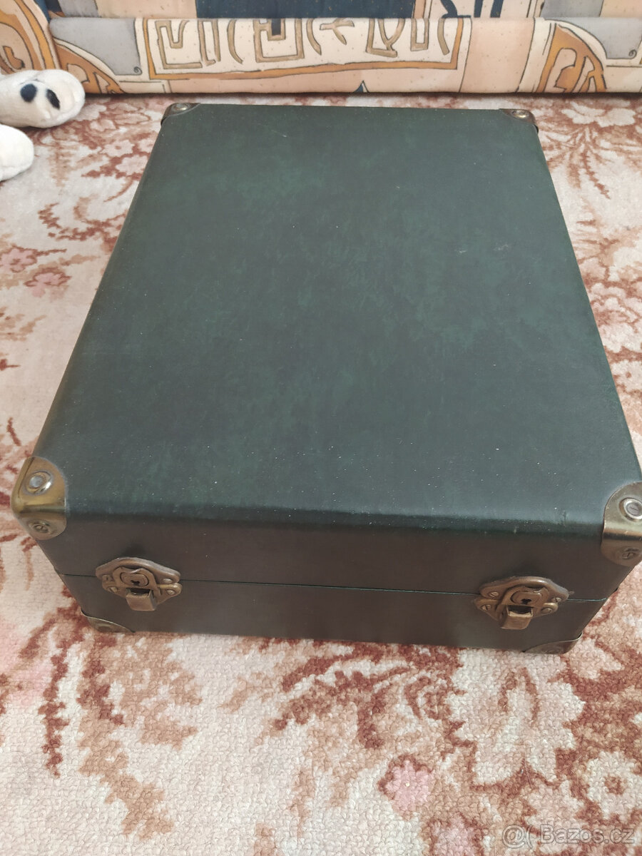 Kufříkový gramofon Paillard - 6