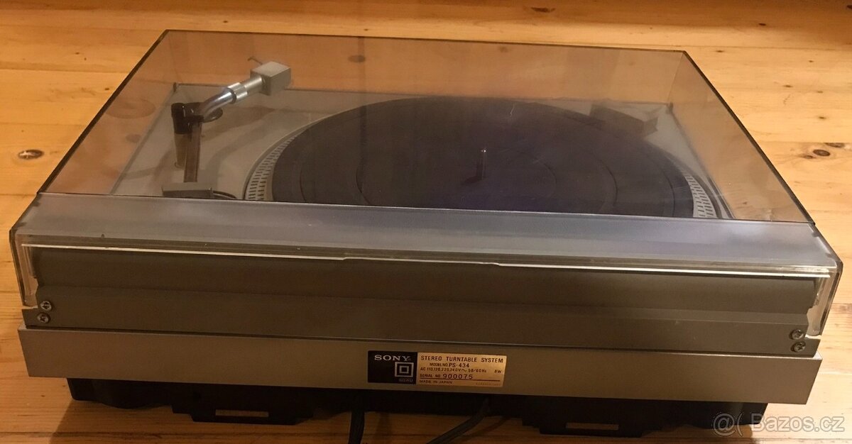 KVALITNÍ GRAMOFON SONY PS-434 (1980) PLNÝ AUTOMAT ,PŘÍMÝ NÁH - 6