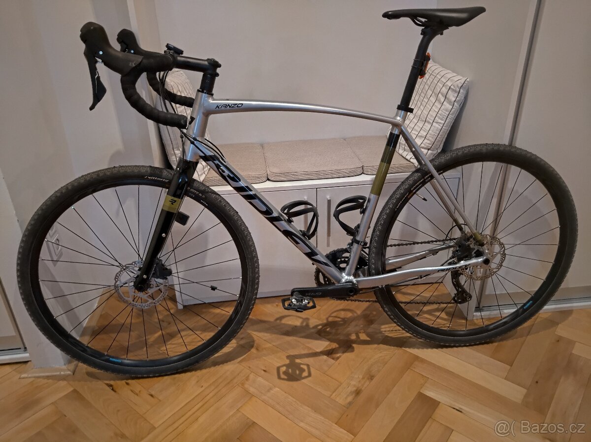 Gravel kolo Ridley Kanzo A Shimano GRX 600, Silver, vel.L - 6