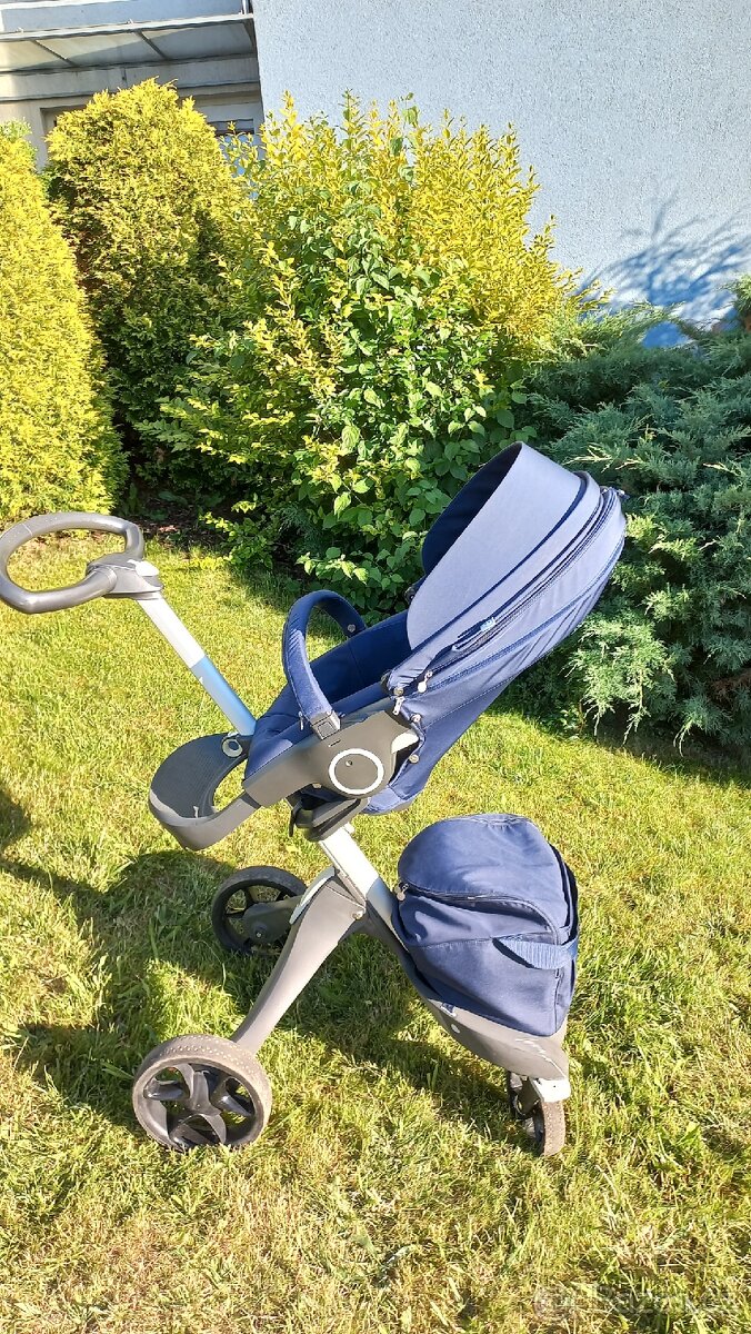 Stokke Xplory 3v1 + iZi základna (Deep Blue) - 6
