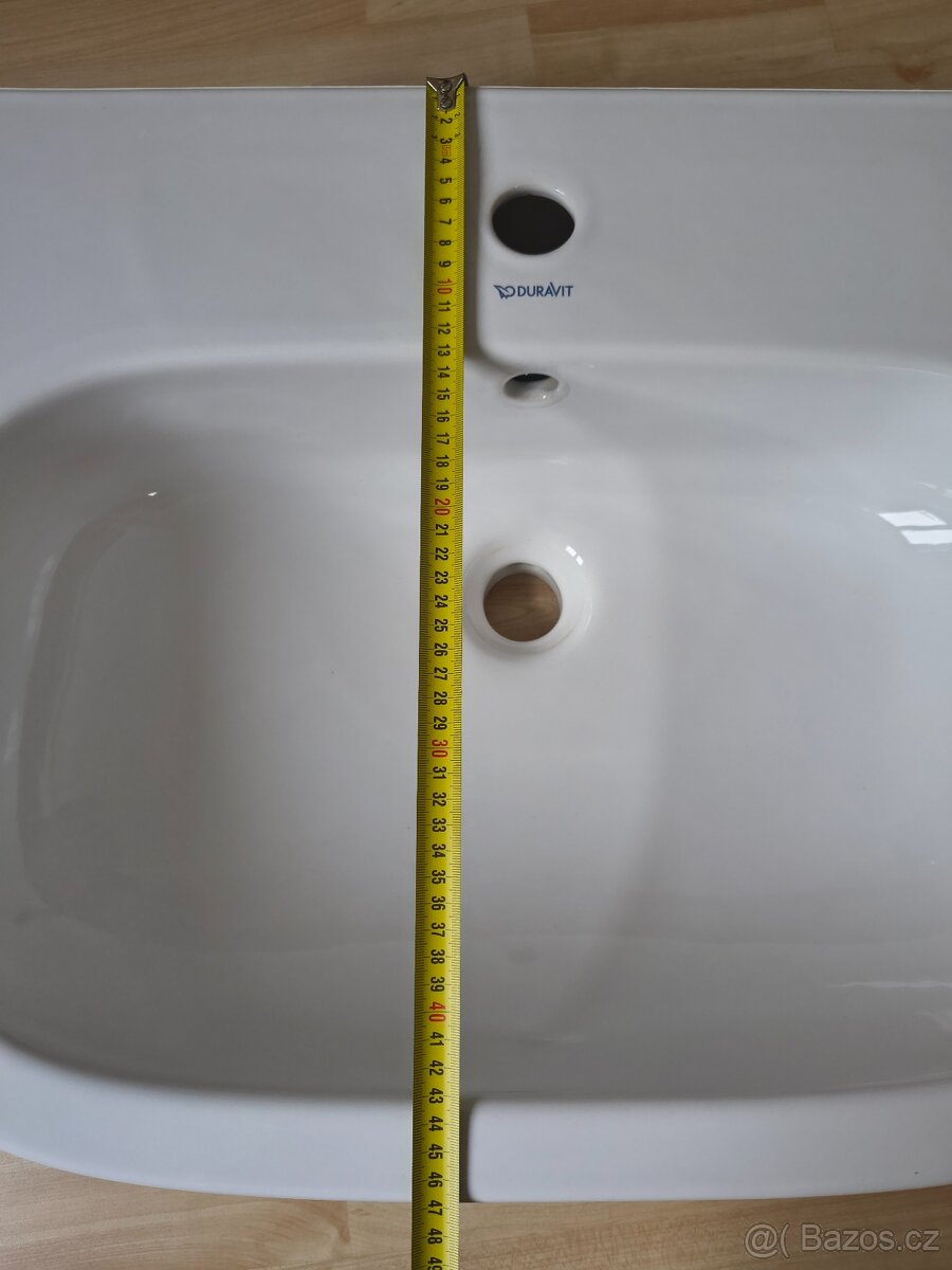 Závěsné umyvadlo Duravit D-CODE 60x47 cm - 6