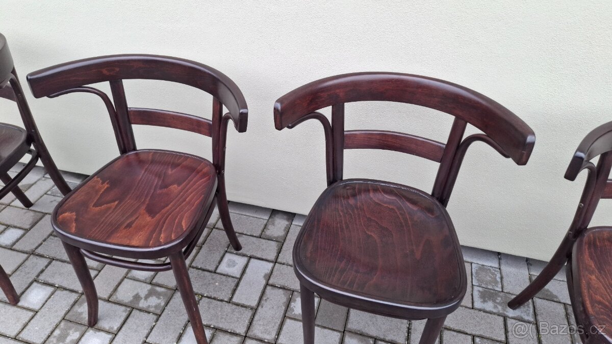 Celodřevěná křesílka THONET po renovaci - 6