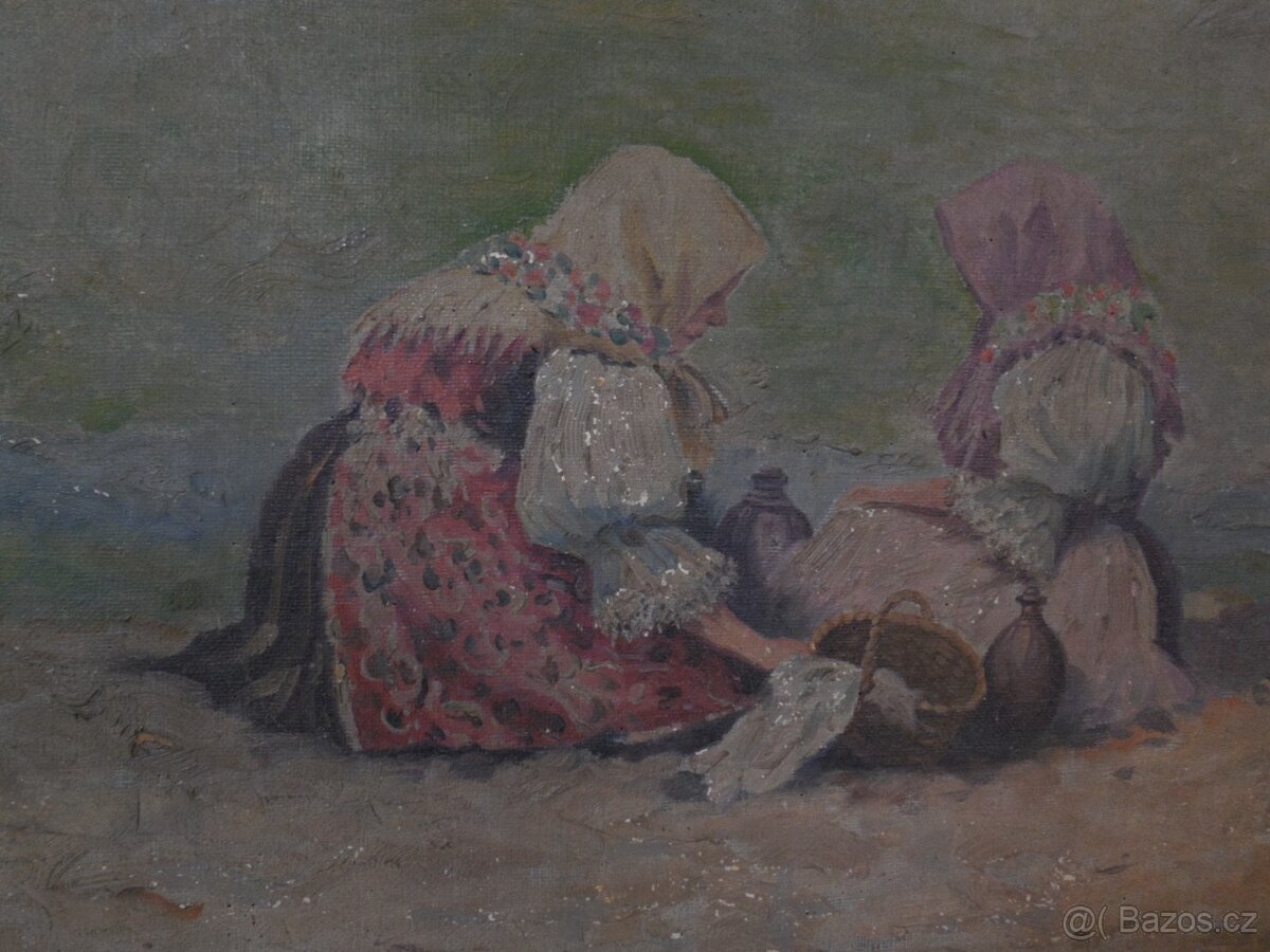 Dívky v Krojích, J. Vaníček - 6